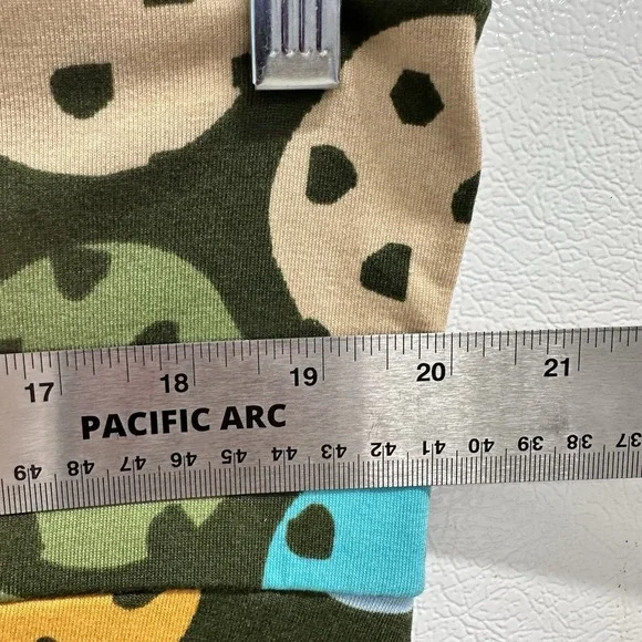 LuLaRoe Sz 3XL Simply Comfortable Fold Over Waist Skirt Bundle Multicolor Casual - Picture 8 of 10